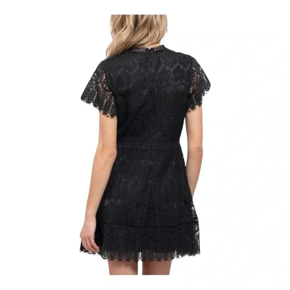 Altar’d State Black Lace Dress Small - Picture 2 of 8